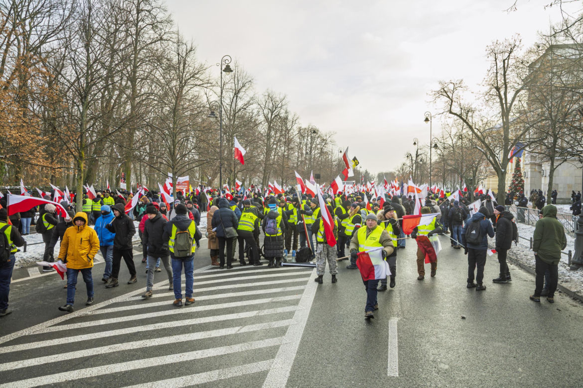 Protesty rolników
