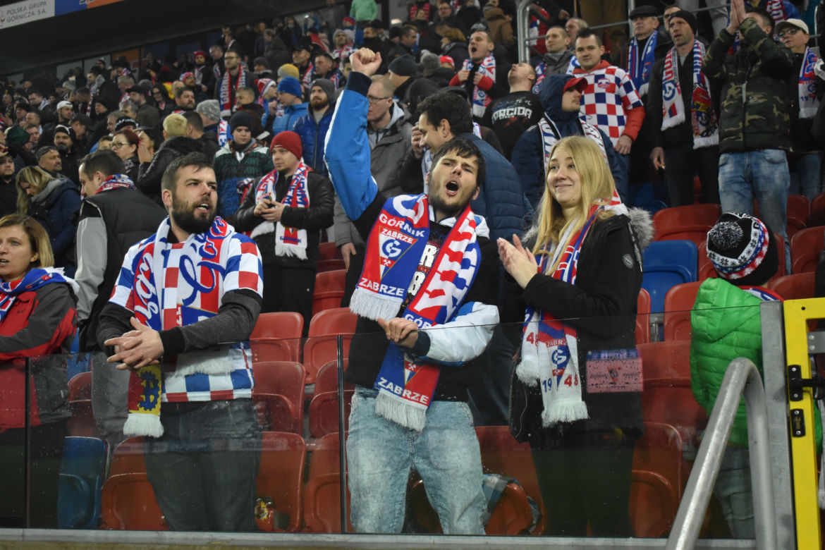 Górnik wygrywa wysoko na koniec roku. Jagiellonia pokonana na Arenie Zabrze [ZDJĘCIA KIBICÓW]