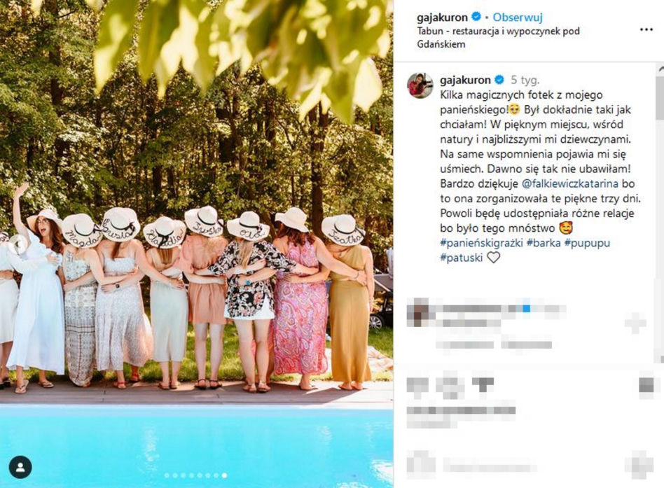 Gaja Kuroń wyszła za mąż