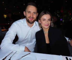 Bartłomiej Bołądź i jego żona Joanna Bołądź