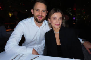Bartłomiej Bołądź i jego żona Joanna Bołądź