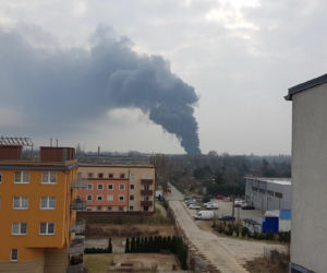 Pożar hali