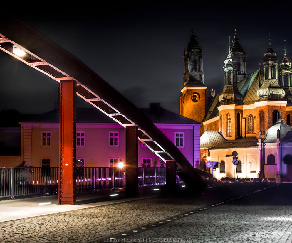 Most Jordana pod osłoną nocy