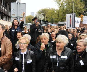 CZARNY PROTEST W WARSZAWIE.
