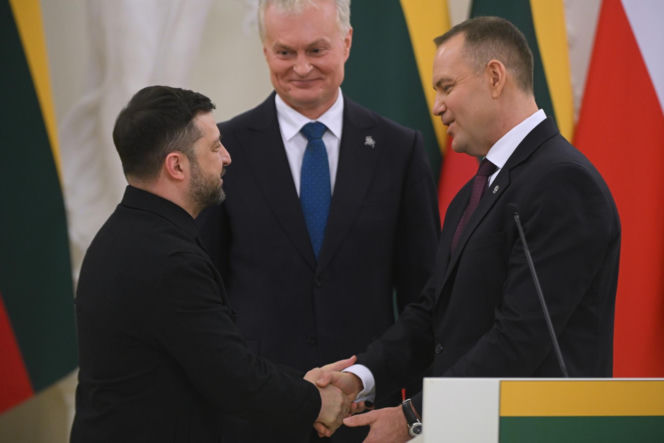 Prezydent RP Karol Nawrocki w Wilnie