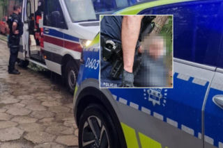 W ulewny deszcz siedział na ławce pod blokiem. 58-latek potrzebował natychmiastowej pomocy