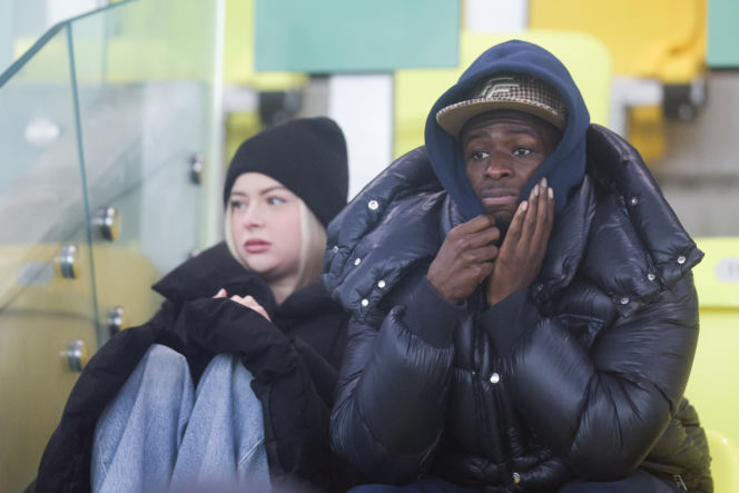 Kibice GKS Katowice dopingowali piłkarzy w meczu z Pogonią