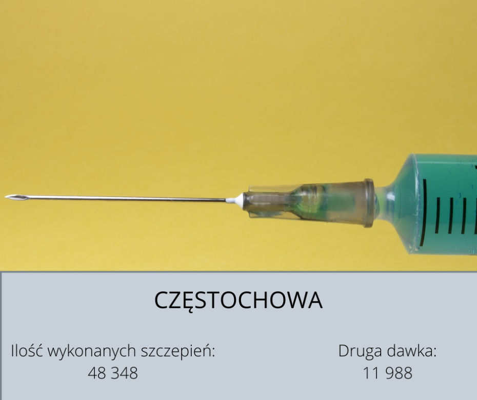 Koronawirus Śląskie. W tych powiatach zaszczepiono najwięcej osób [GALERIA] 