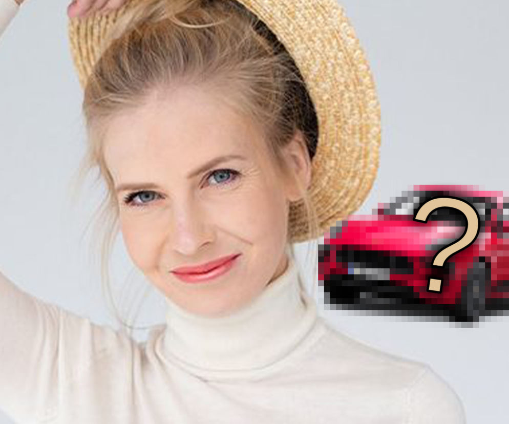 Edyta Pazura odebrała z salonu nowe Porsche
