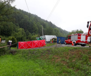 DRAMATYCZNE zderzenie dwóch ciężarówek
