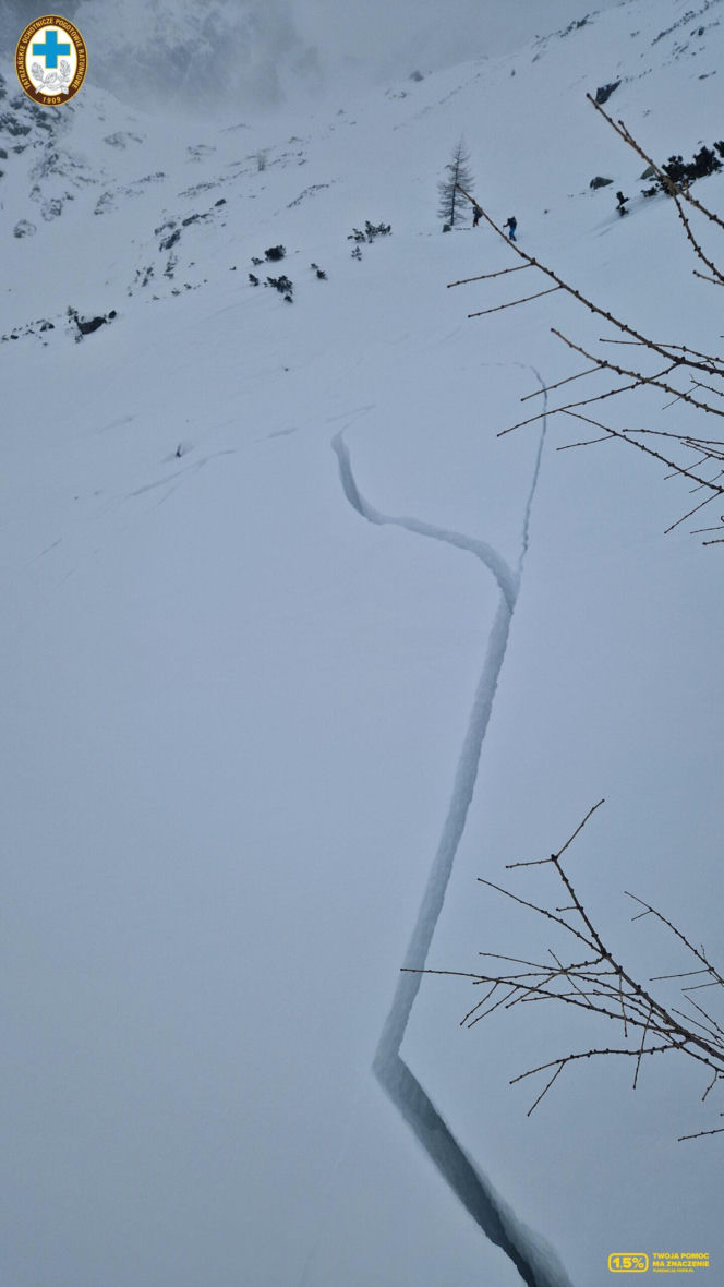 Poszukiwania turysty w Tatrach