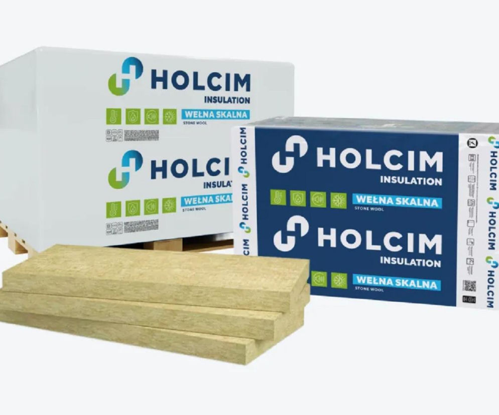 Wełna skalna z zakładów na Dolnym Śląsku uzupełnia gamę produktów izolacji termicznej oferowanych przez Holcim