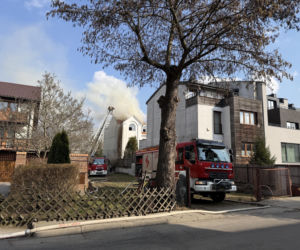 Seria groźnych pożarów pod Warszawą