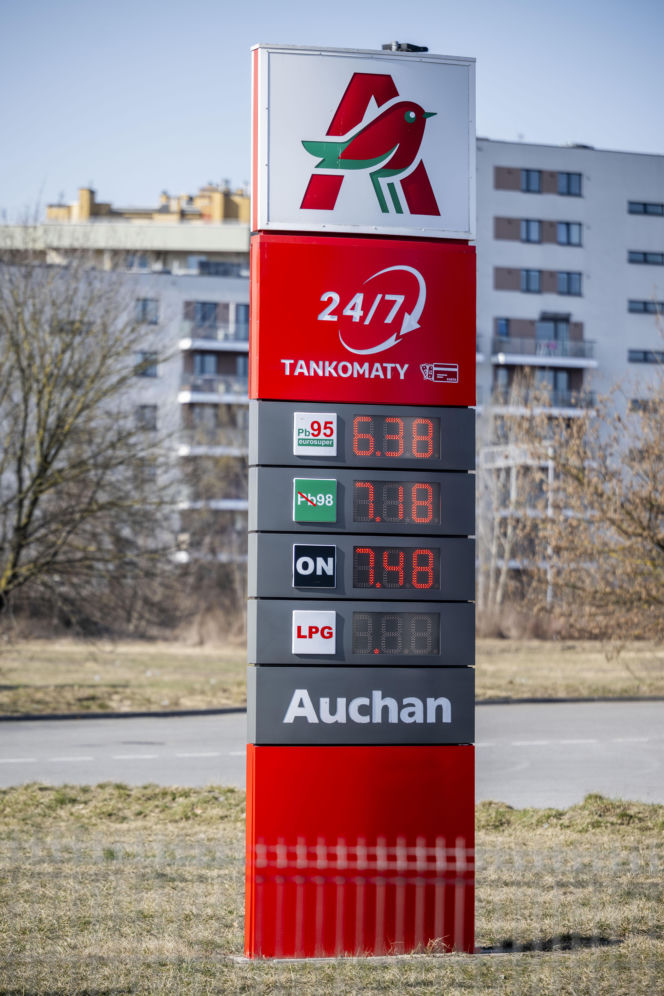 Ceny na stacjach paliw (10.03.2026)