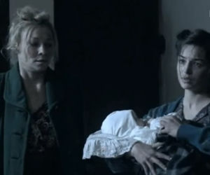 	Czas honoru Powstanie odc. 8. Emilia (Sonia Bohosiewicz), Lena (Agnieszka Więdłocha)
