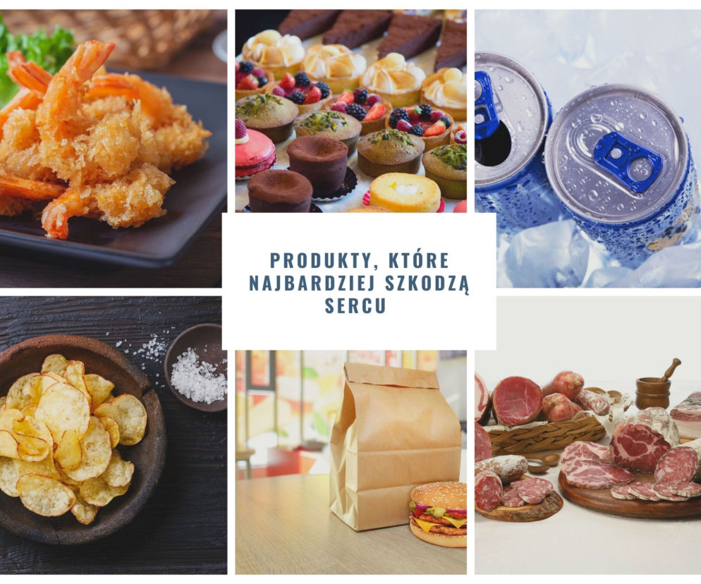 Lista produktów, które najbardziej szkodzą sercu
