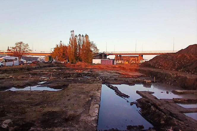 Pozostałości spichlerzy przy ul. Zbożowej