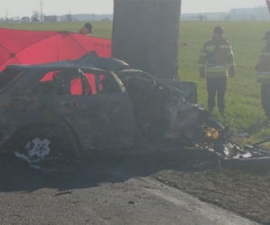 Tragiczny wypadek w miejscowości Głogowiniec [ZDJĘCIA] 