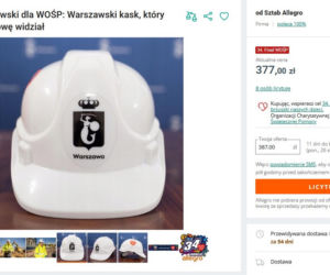 Wylicytuj kask od Rafała Trzaskowskiego. WOŚP 2026