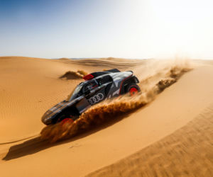 Audi RS Q e-tron testowane w Maroku