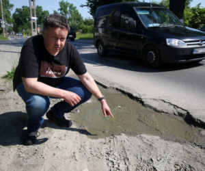 Dziurawa ulica Białołęcka