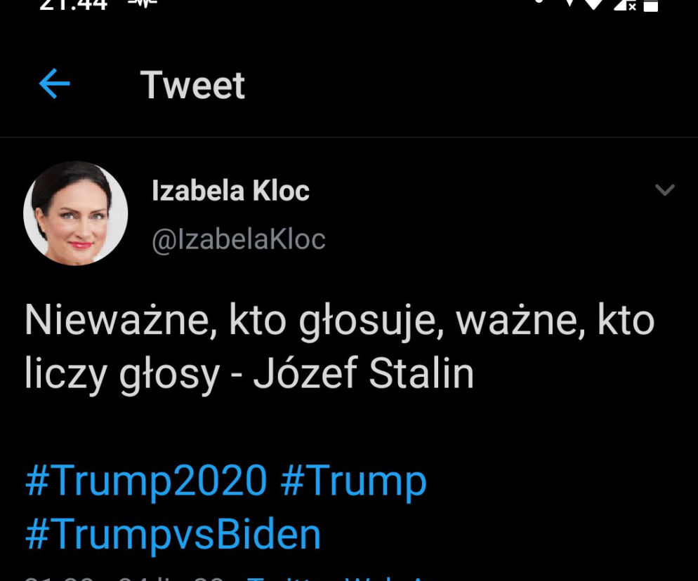 Posłanka PiS ze Śląska o wyborach w USA. Ważne, kto liczy głos. Skandaliczny wpis już usunęła. Dlaczego?