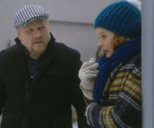 M jak miłość odcinek 1064 Olga (Marta Ścisłowicz) Janek (Jacek Lenartowicz)