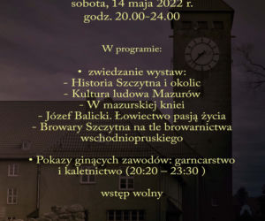Noc Muzeów w Olsztynie 2022. Co będzie się działo? [PROGRAM]