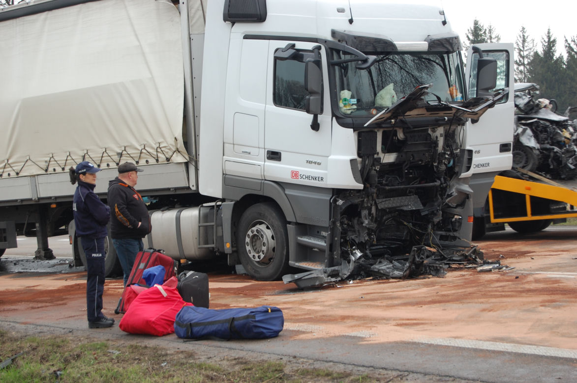 Wypadek pod Garwolinem