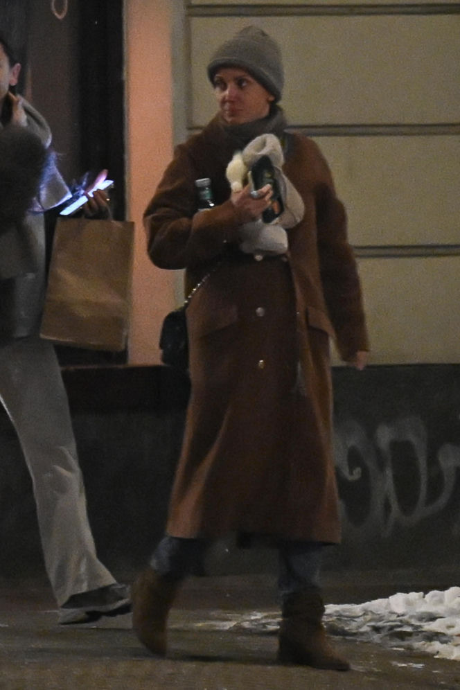 Katarzyna Zielińska pije z kaczorem