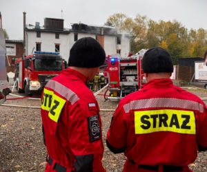W budynku wybuchł pożar, a lokal został zamknięty do odwołania