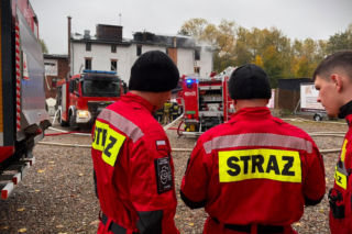 W budynku wybuchł pożar, a lokal został zamknięty do odwołania