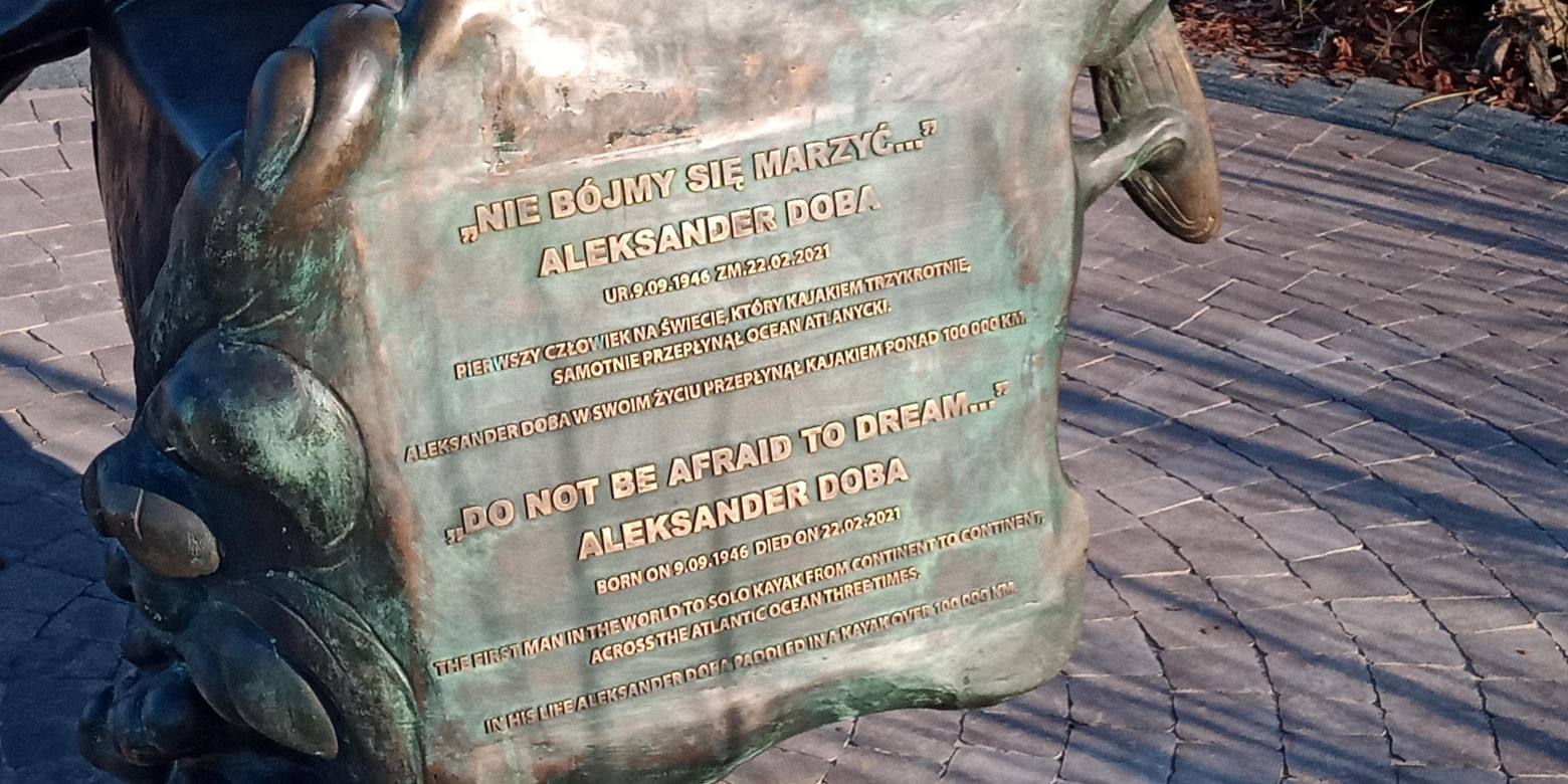W Trzebieży stanął pomnik Aleksandra Doby