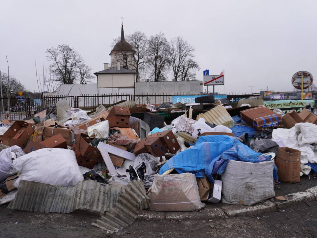 Targ przy ul. Ruskiej w Lublinie to już historia