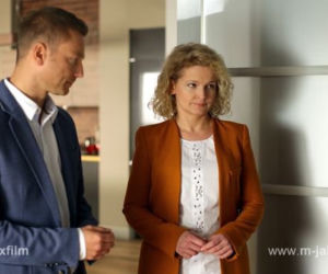 M jak MIŁOŚĆ. Marta (Dominika Ostałowska), Andrzej Budzyński (Krystian Wieczorek)