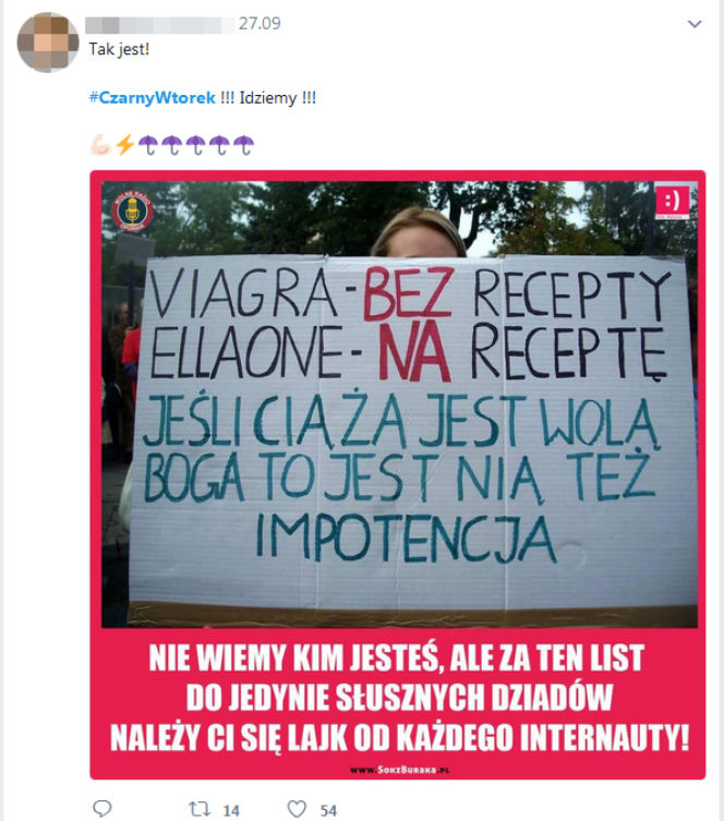 "Czarny Wtorek - Wielka Zbiórka ". Strajk kobiet w całej Polsce