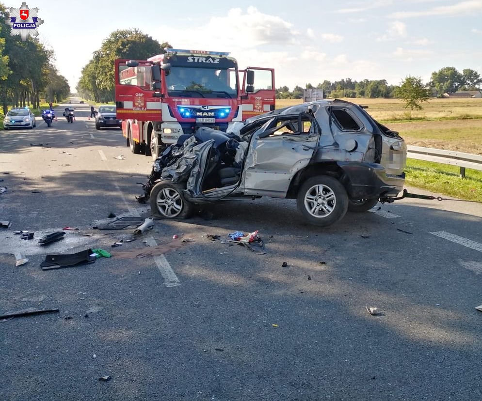 Tragiczny wypadek drogowy w miejscowości Łukówiec