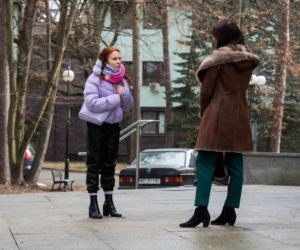 Na Wspólnej, odcinek 3278, Marta (Joanna Jabłczyńska), Kama (Angelika Kujawiak)