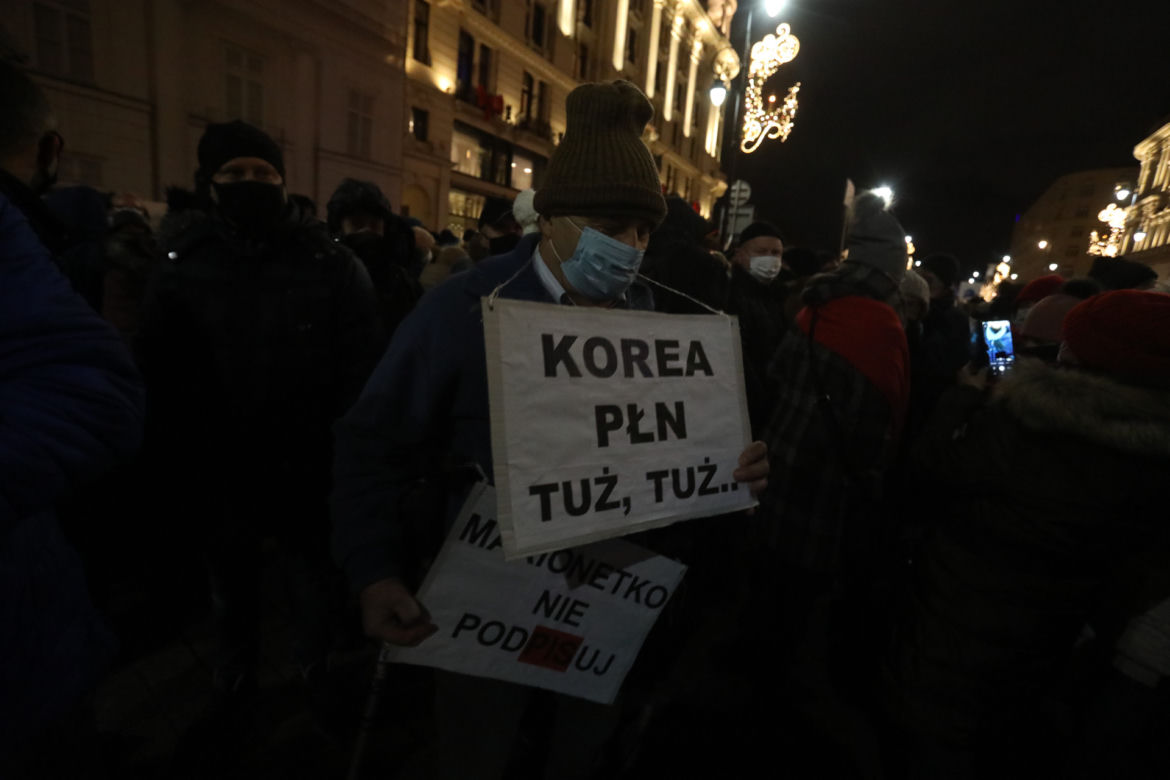 Lex TVN. Protesty 19 grudnia