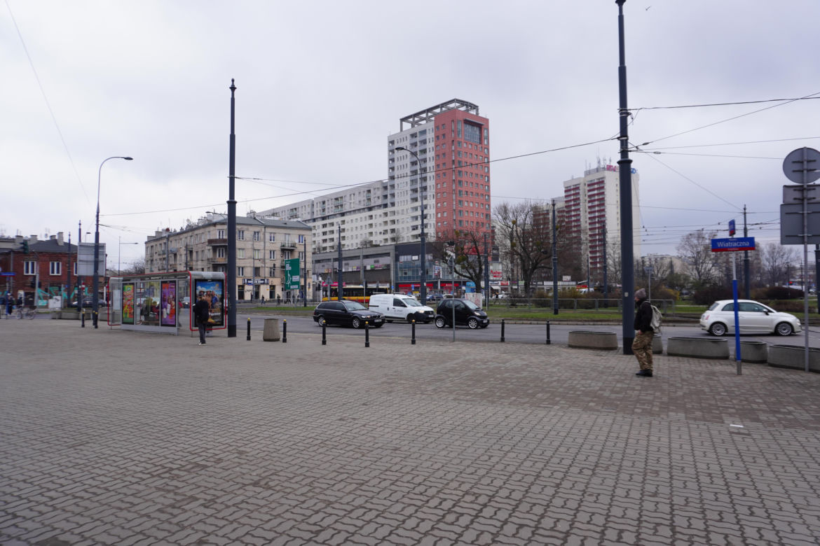 Przystanki na rondzie Wiatraczna