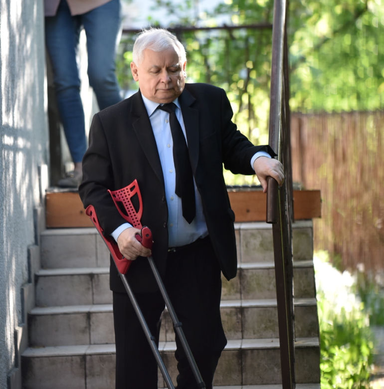 Prezes PiS Jarosław Kaczyński
