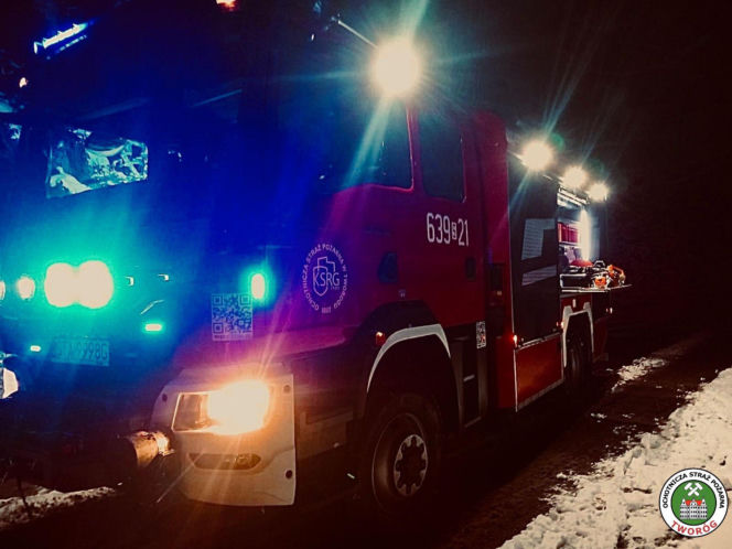 Wypadek w powiecie kłobuckim