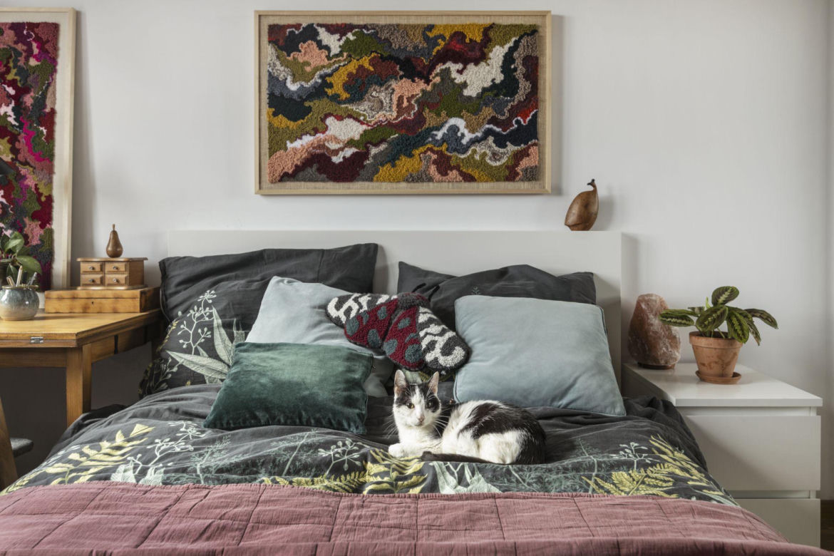 Z wizytą u Kasi z Kiki Kilim – sypialnia 