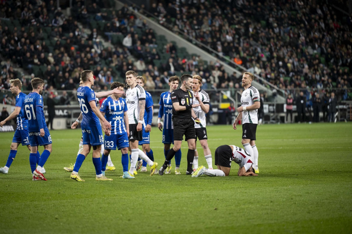 Legia Warszawa - Górnik Zabrze: Zdjęcia kibiców i zawodników z meczu 28. kolejki PKO BP Ekstraklasy