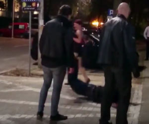 Szalona impreza na środku ulicy! Striptiz i breakdance na Radziszewskiego