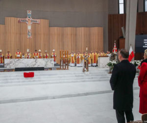 Agata Kornhauser-Duda na obchodach Święta Niepodległości