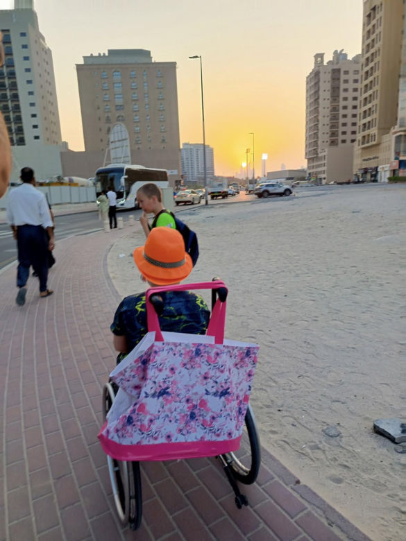 Tymek poleciał na leczenie do Dubaju