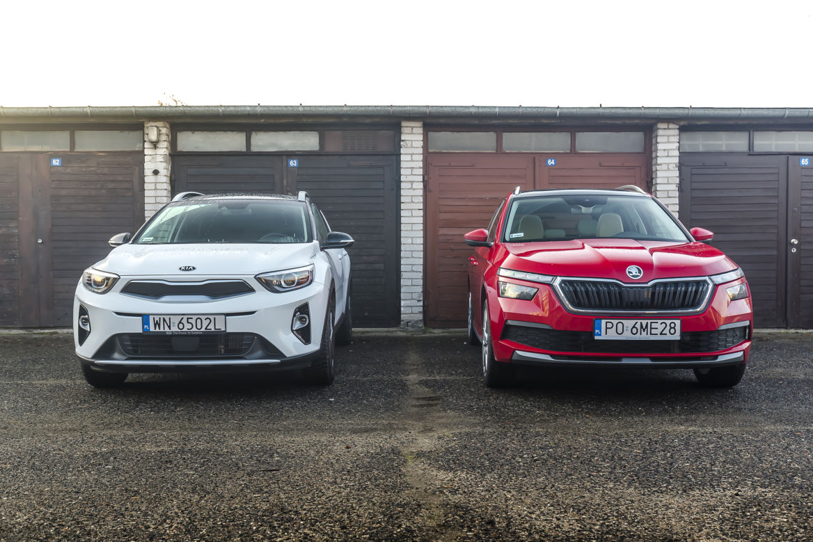 Skoda Kamiq 1.0 TSI 115 KM DSG7 Style vs. Kia Stonic 1.0 T-GDI 120 KM 6MT XL