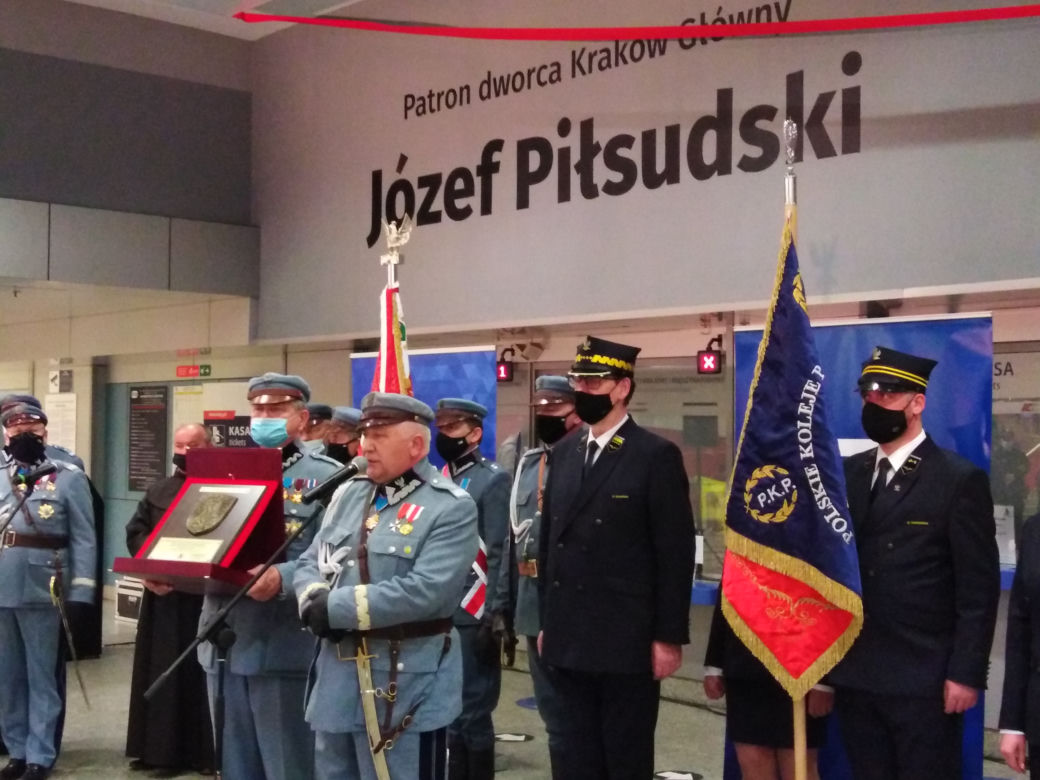Józef Piłsudski patronem Dworca Głównego w Krakowie