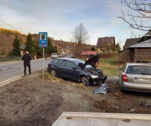 FATALNY WYPADEK w Lubomierzu! Dwie osoby trafiły do szpitala